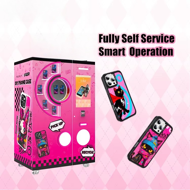 Commercial Uv Printing - ポータブル高速UV印刷スマホケース自動販売機 タッチスクリーンDIYカスタムデザイン 商用簡単操作 ホットセール