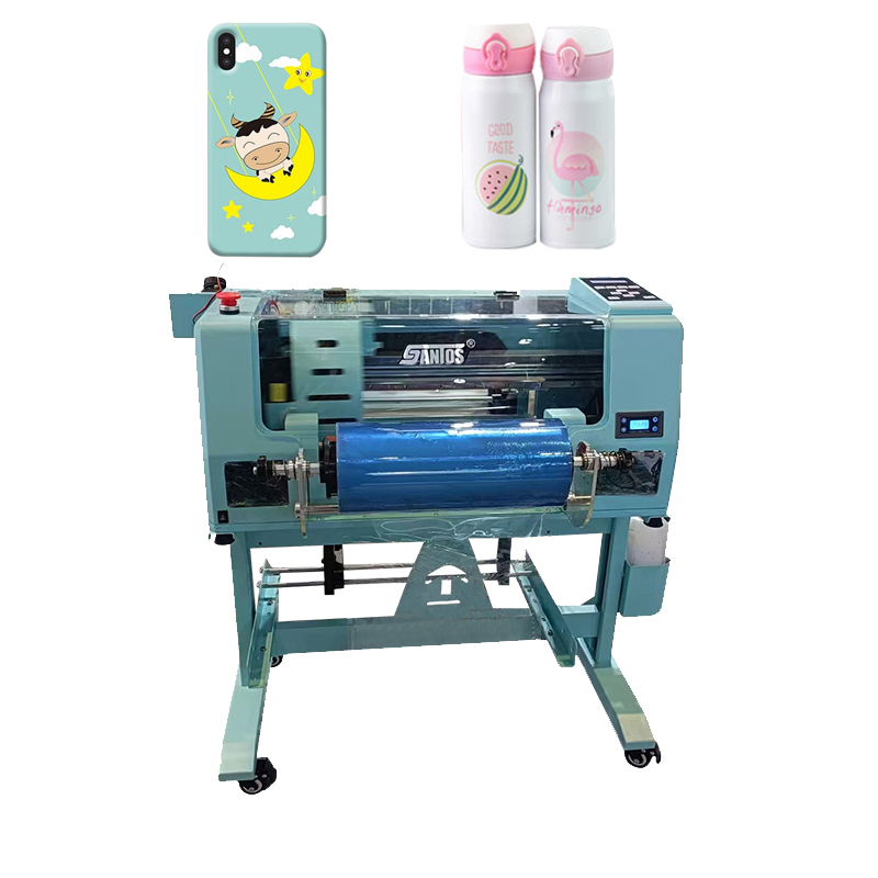 Commercial Uv Printing - 両面印刷A3クリスタルステッカープリンター320mmインクジェットロールUV DTFプリンターマシン（DX7プリントヘッド搭載、スマホケース用）