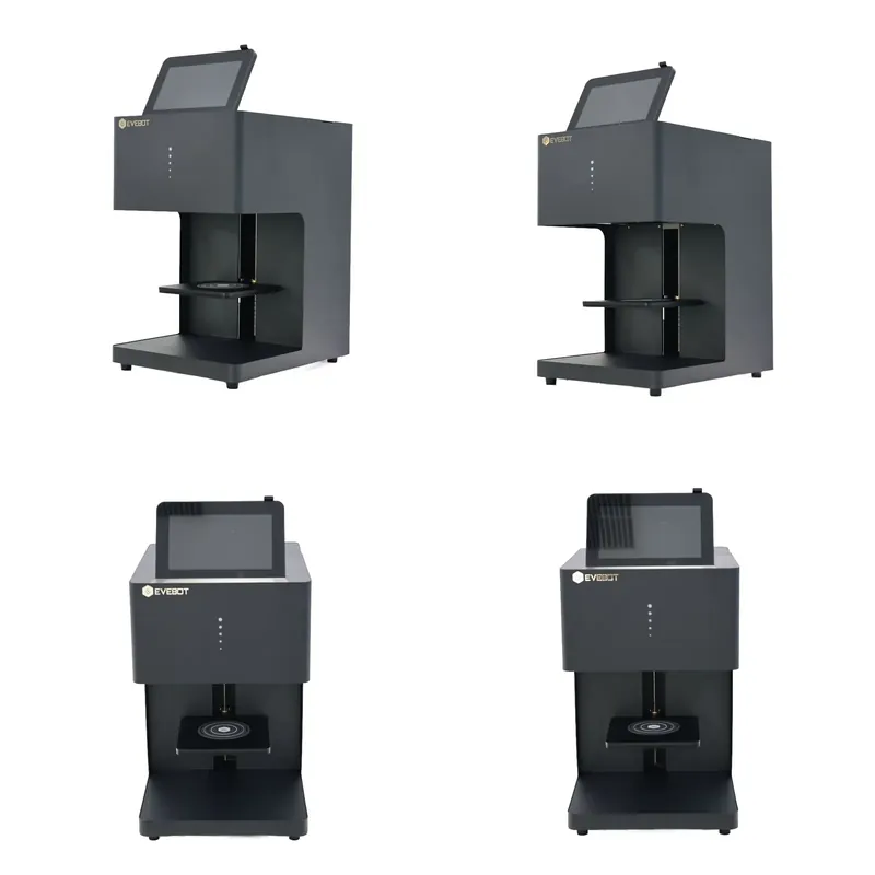 Commercial Printing Solutions - EB-FT4コーヒーアートプリンター インテリジェントフォーム印刷 食品グレードインク タッチスクリーン制御 業務用飲料ソリューション